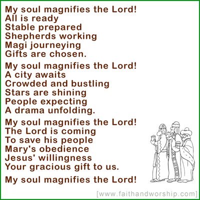 My soul maginifies the Lord - John Birch