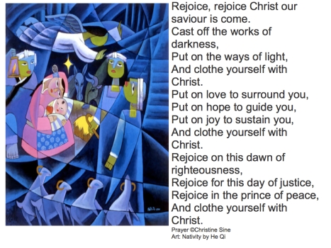 Rejoice Rejoice, Christ our Saviour is come.001